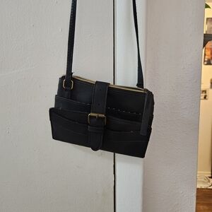Elegant Black Crossbody Bag